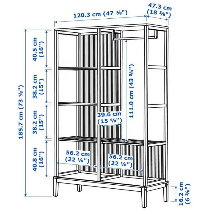 Roupeiro Nordkisa IKEA