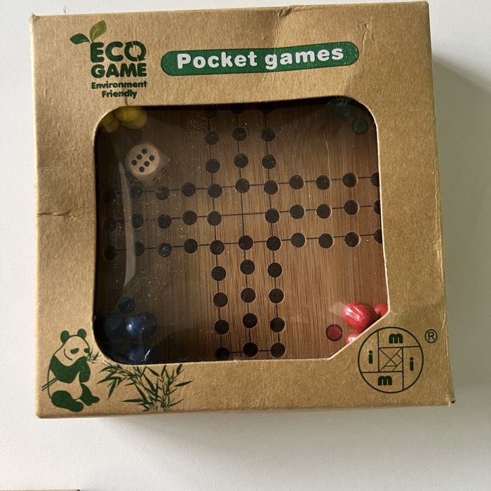 Bamboo Games кишенькові ігри Лудо/Китайські шашки