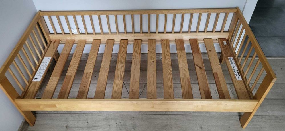 Łóżko dziecięce, drewniane, Ikea Sultan Lade 160x70