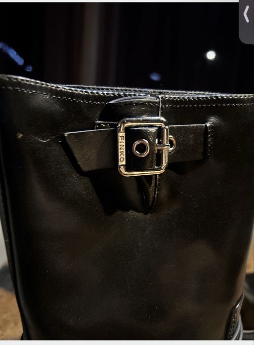 Pinko buty trapery