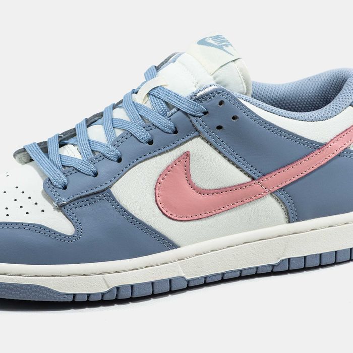 Кросівки Nike SB Dunk Low Blue/Pink premium | Кроссовки Найк жіночі