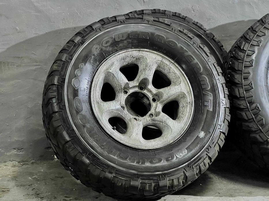 Jantes ORIGINAIS Mitsubishi / ENKEI - 6x139.7 c/ Pneus