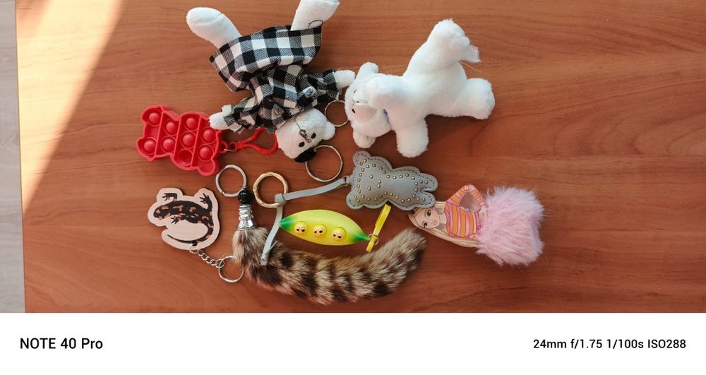 Zawieszki/breloczki do plecaka dla dzieci