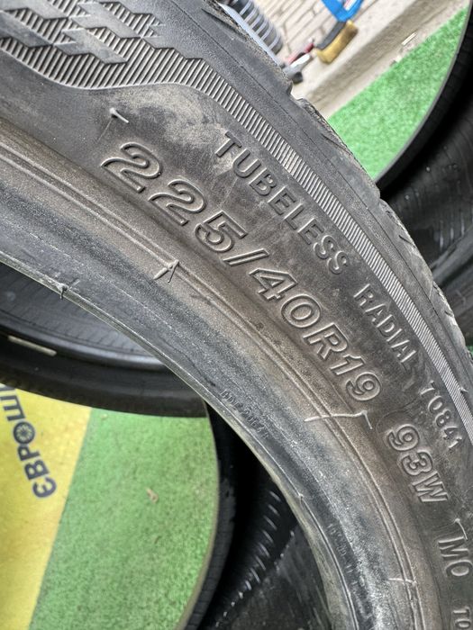 Шини Bridgestone Turanza T005 225/40r19 Пара склад б/у