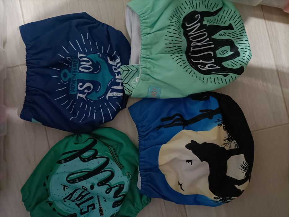 Fraldas reutilizáveis de bolso