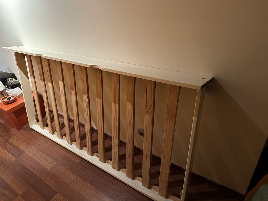 Cama dupla de solteiro