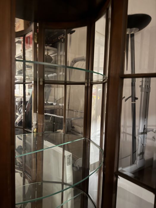 Movel vitrine com espelho