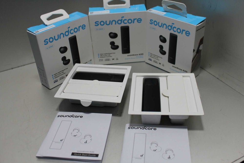 Навушники Bluetooth TWS Anker SoundCore A30i Black