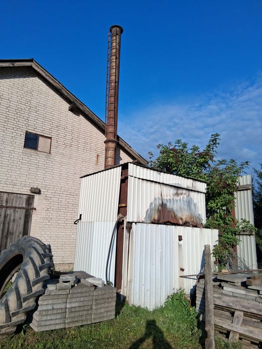 Piec na słome duży