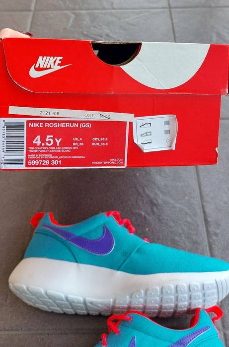 Nike Roshe Run neonowe r 36.5 Nowe Oryginalne z pudełkiem