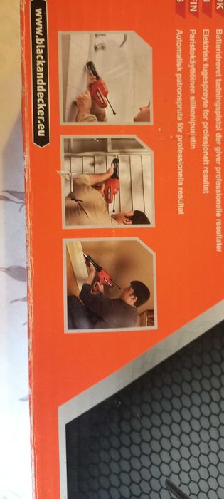 Pistola silicone elétrica Black+Decker