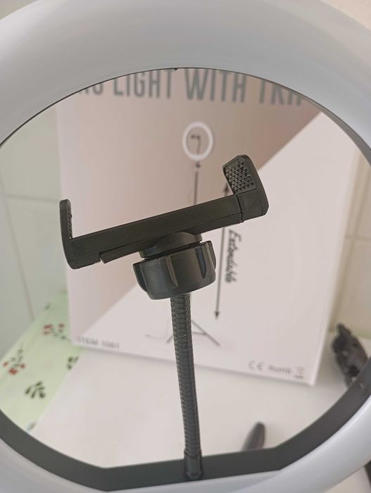 Ring light como novo