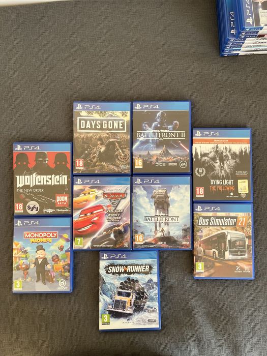 Coleção de Jogos PS4