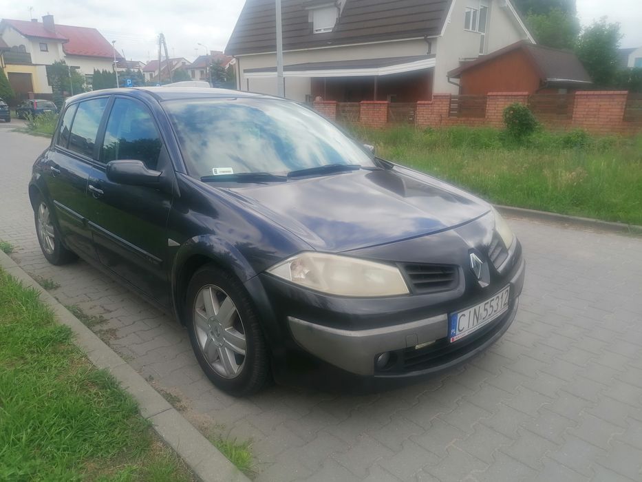 Renault megane 2005r 1.4 benzyna 193 tys 5 drzwi