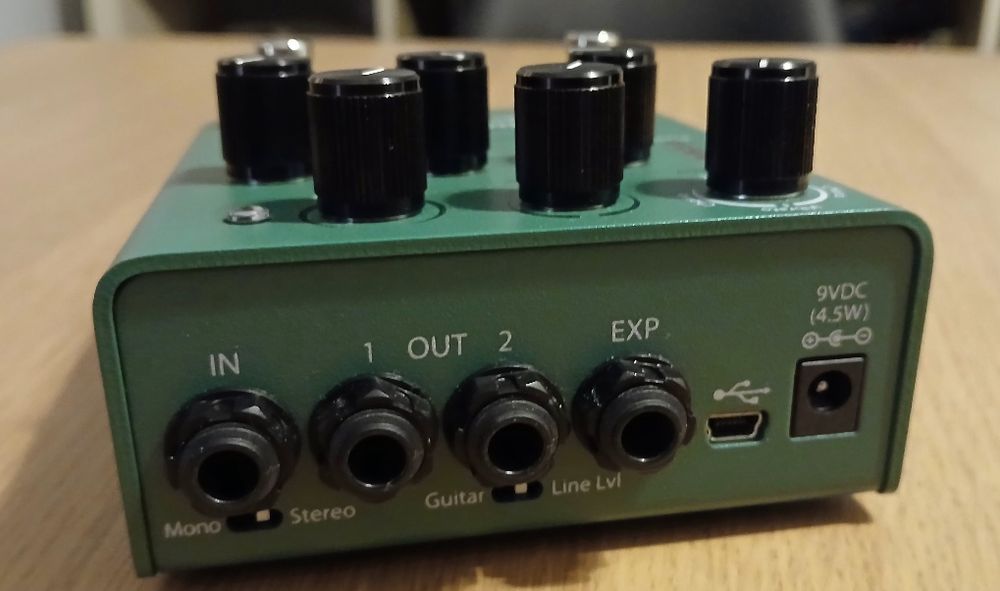 Conjunto de 3 pedais de efeito fantásticos.:" Novos"