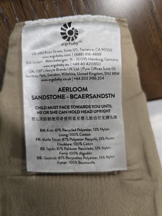 Ergobaby Porta-bebés Aerloom