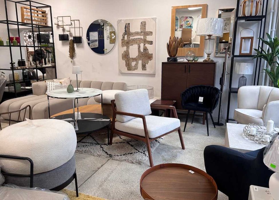 Kwadratowe lustro ścienne z drewna tekowego Aurelie czarno-złote 90x90