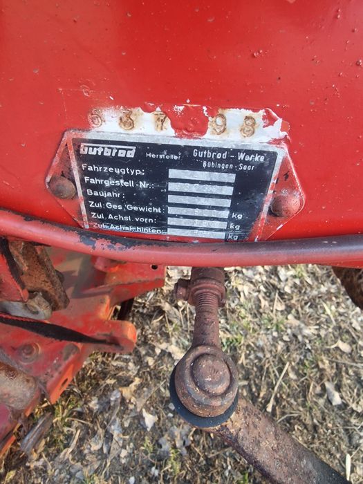 Traktorek komunalny gudbrod 2400 4cylindry benzyna