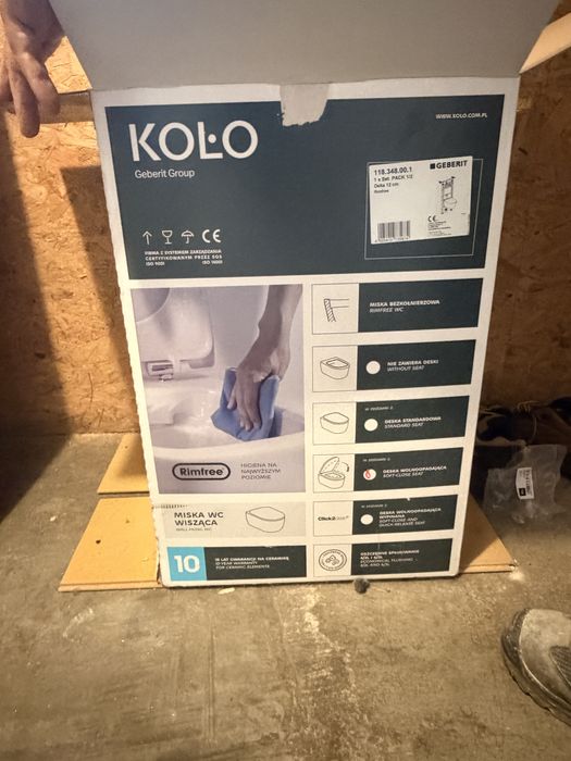 WC KOLO +  Geberit stelaz podtynkowy