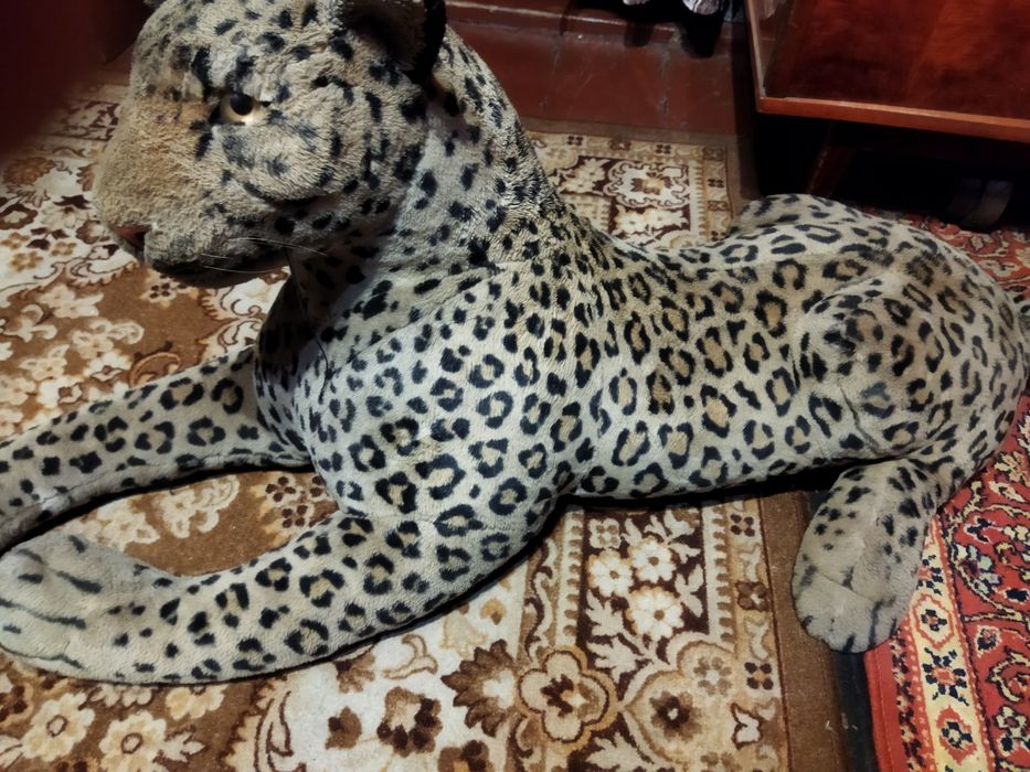 Игрушка леопард большой