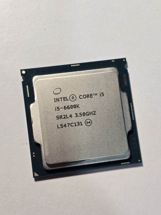 Intel Core i5-6600K 3.5–3.9 GHz, LGA1151