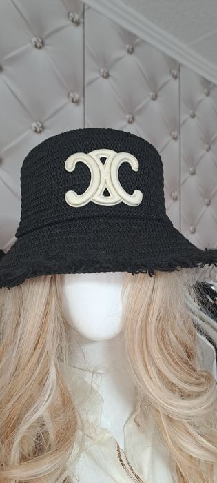 Kapelusz letni czarny