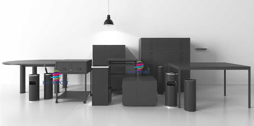 Armário Arquivo de Desenho com 5 Gavetas Metálicas com Formato A0 Cinza ou Preto Novo