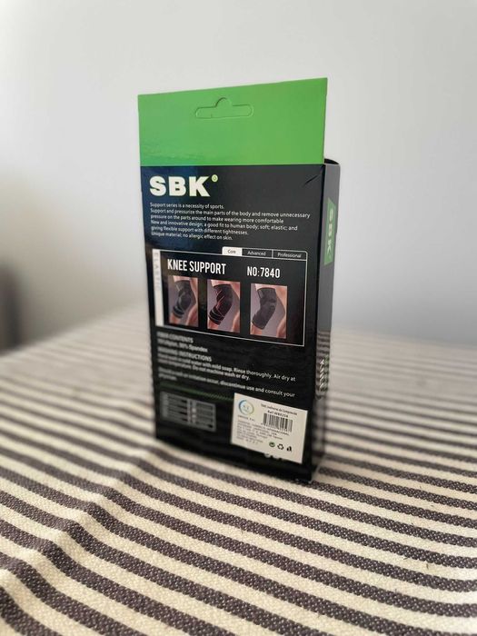 Joelheira com Estabilizador Lateral | Alta Suporte e Conforto | NOVA