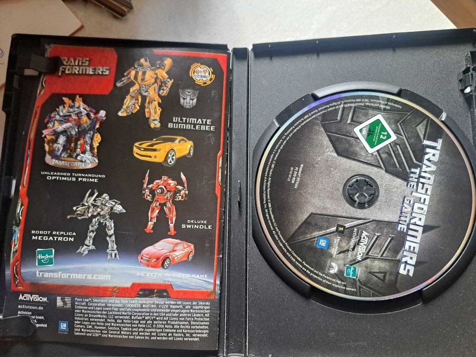 PC DVD ROM Transformers The Game - gra (j. niemiecki)