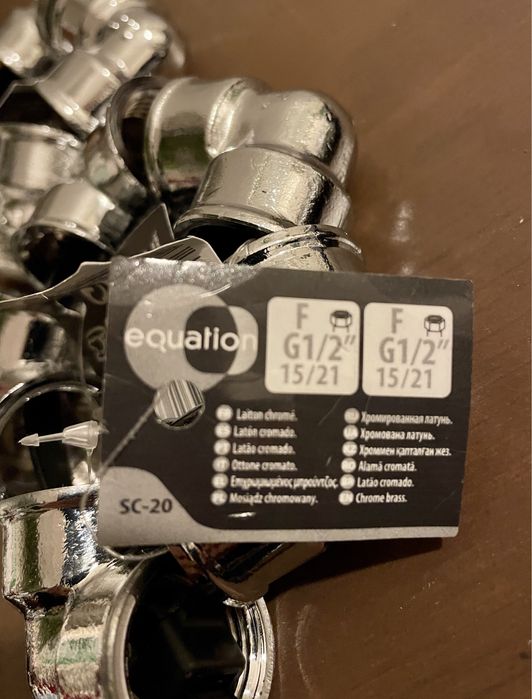 Joelhos Equation Cromados Novos