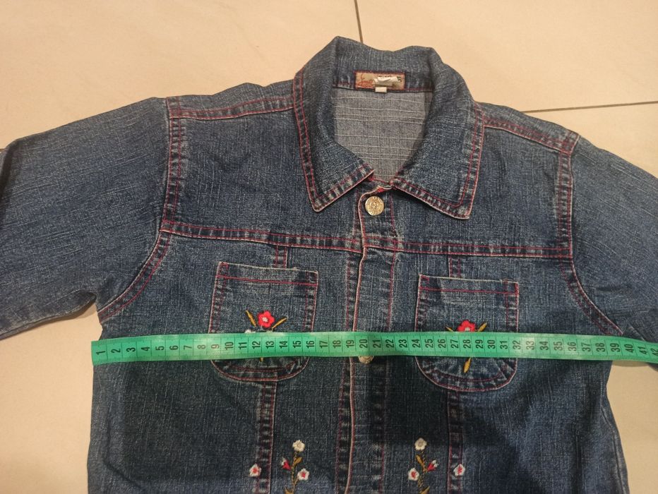 Katana / lekka kurteczka jeansowa dla dziewczynki rozmiar 128