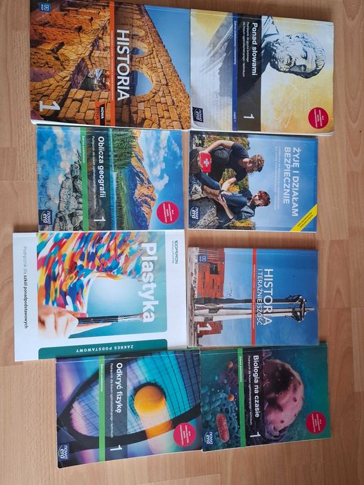 książki do 1 klasy technikum i liceum