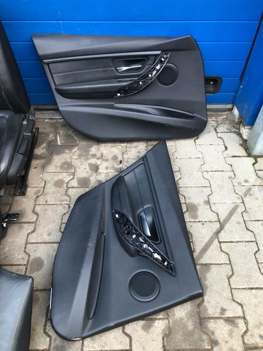 Fotele Grzane Skora Boczki Europa BMW F30 F31 M-Pakiet