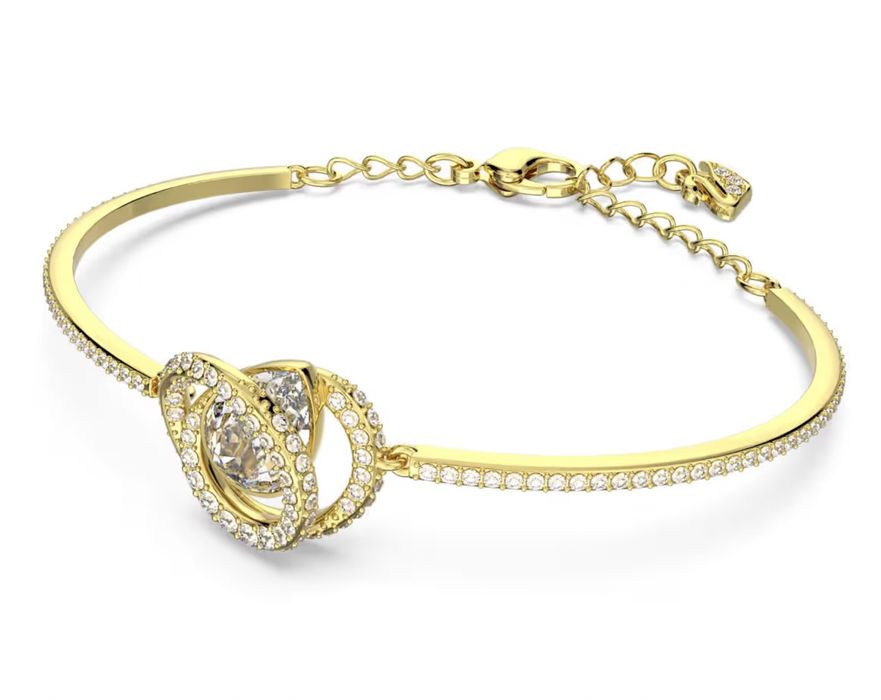 Bransoletka typu bangle w odcieniu złota NOWA Swarovski