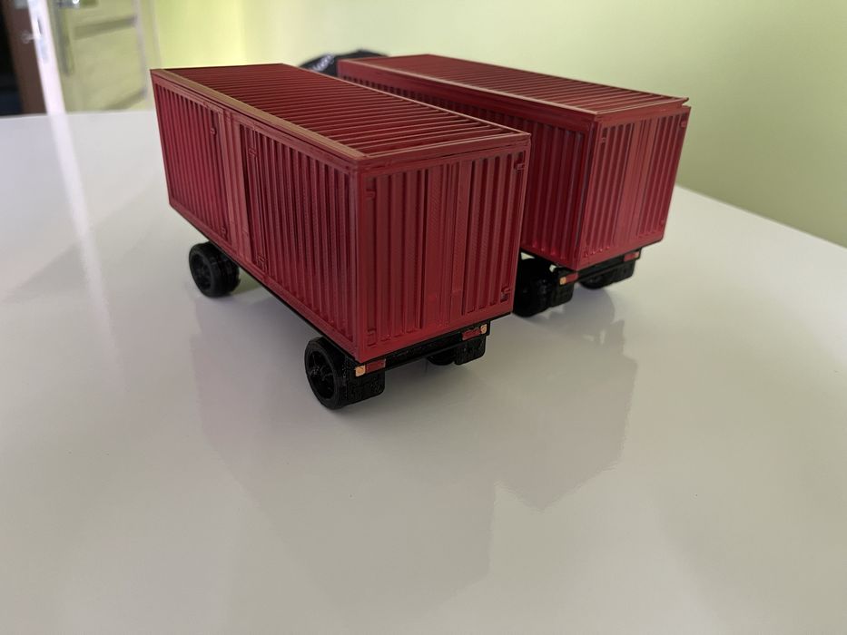 Model kontenera w skali 1:43