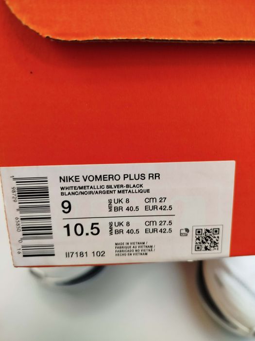 Buty Nike Vomero Plus Rr