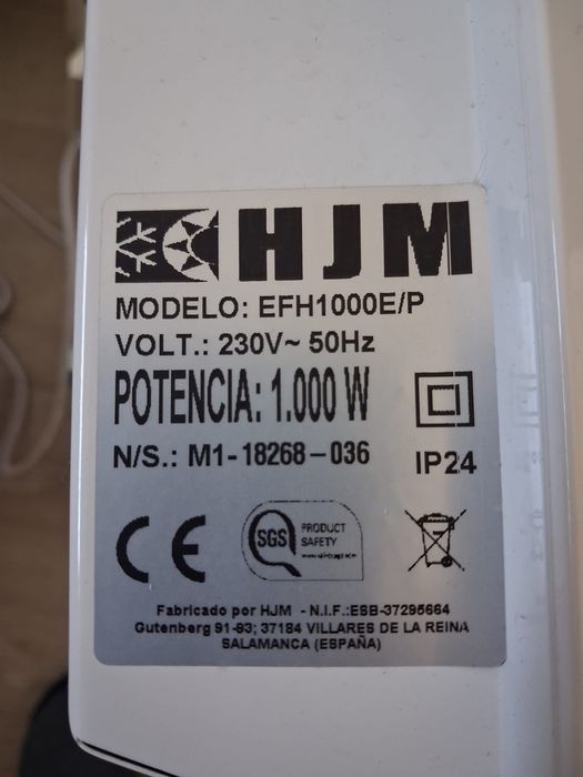 Aquecedor térmico de parede