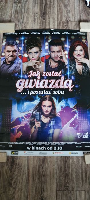 Plakat filmowy Jak zostać gwiazdą i pozostać sobą