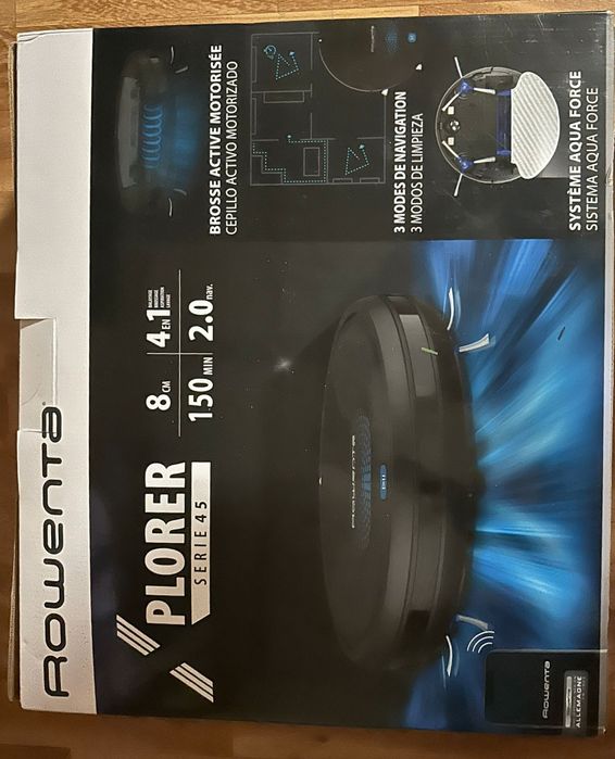 Aspirador rotativo robô