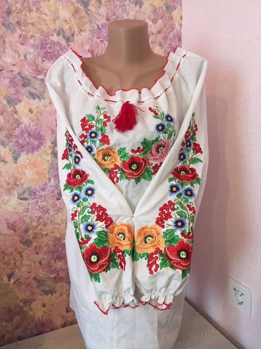 Вишиванка на 164р  S