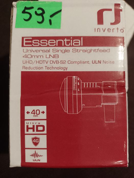 Konwerter satelitarny Inverto, nowy