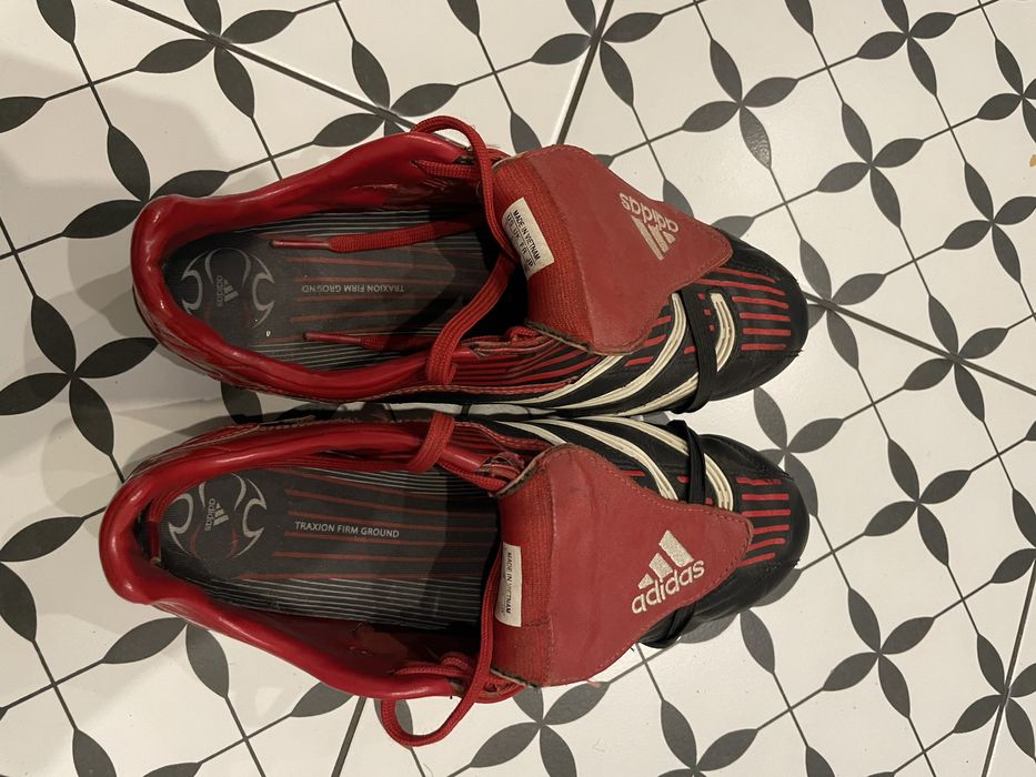 Korki lanki Adidas Traxion FG Predator skóra rozmiar 40