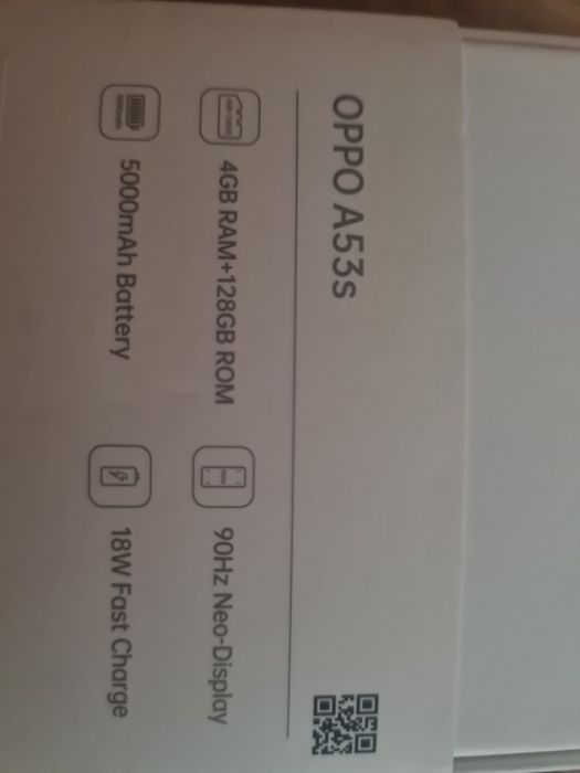Oppo A53s como novo