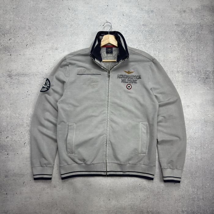 Кофта зип кофта на молнии Aeronautica Militare NATO размер XL