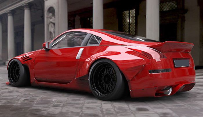 Nissan 350Z DUCKTAIL Look Spoiler Spojler