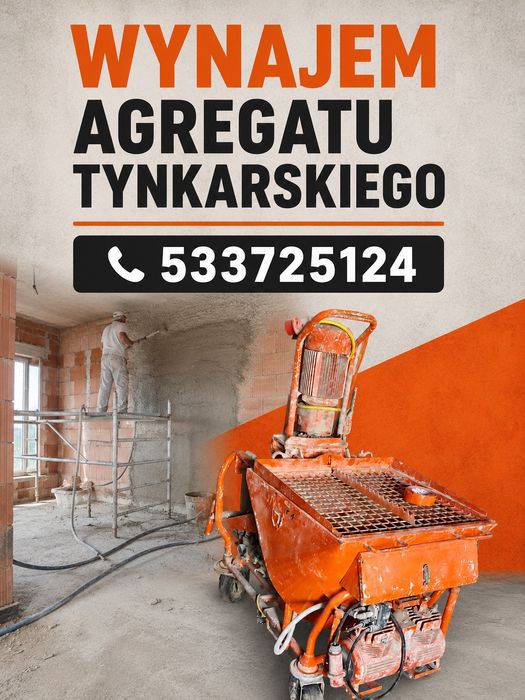 Wynajem Agregatu Tynkarskiego