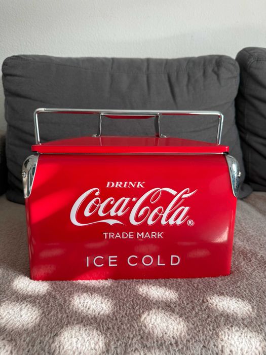 Geleira Metálica Coca Cola