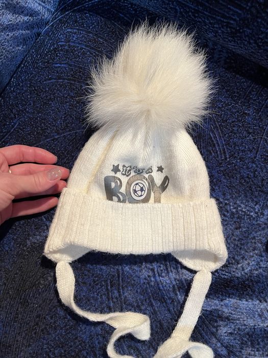 Детские шапочки 0-6 мес