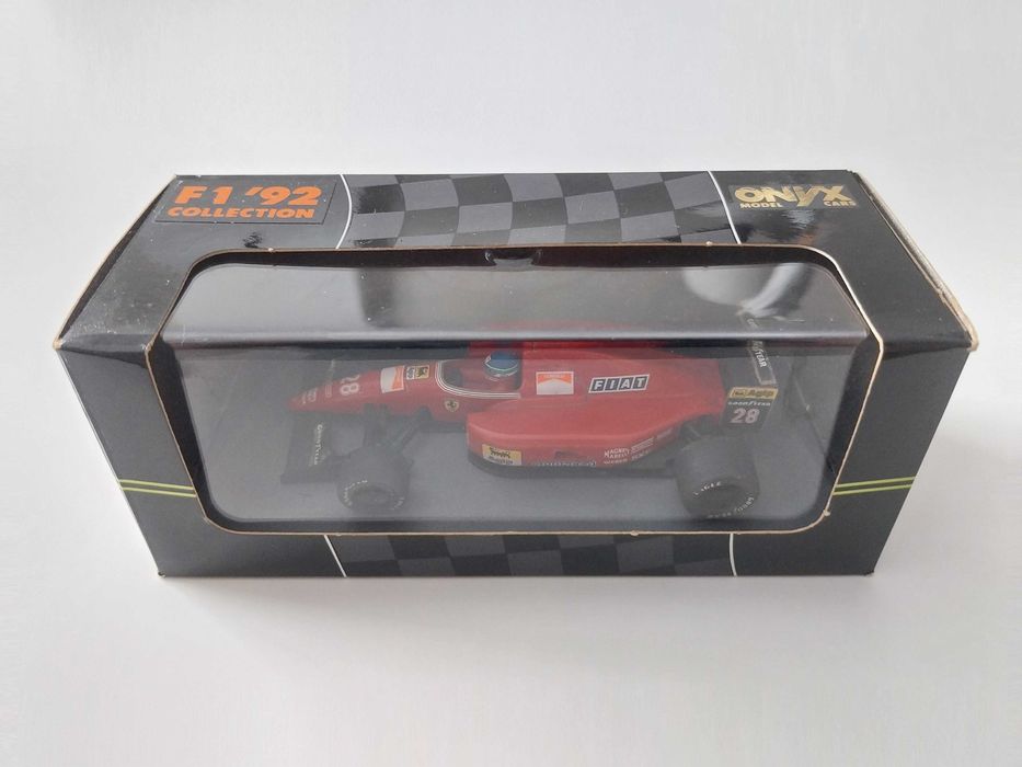 miniatura 1/43 FERRARI F92A Ivan Capelli (1992) | edição Onyx