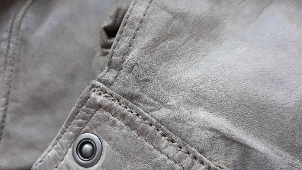 шкіряна куртка 50 розмір Mainpol